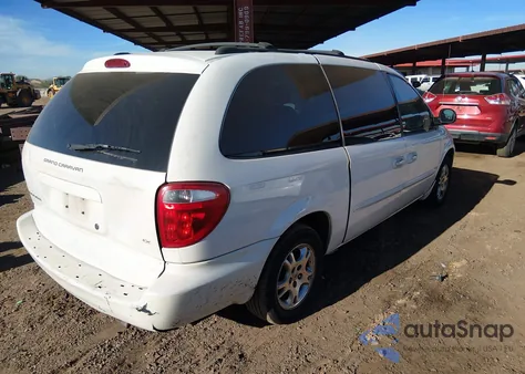 2003 Dodge Grand Caravan Ex z USA, uszkodzony, nr VIN 2D4GP74L23R233124